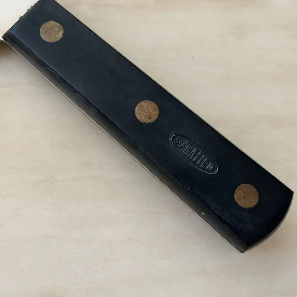 Sabatier blade stamped